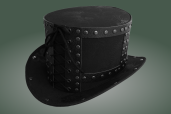 Цилиндр черный стимпанк